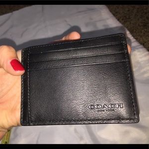 Coach card case with ID SLOT